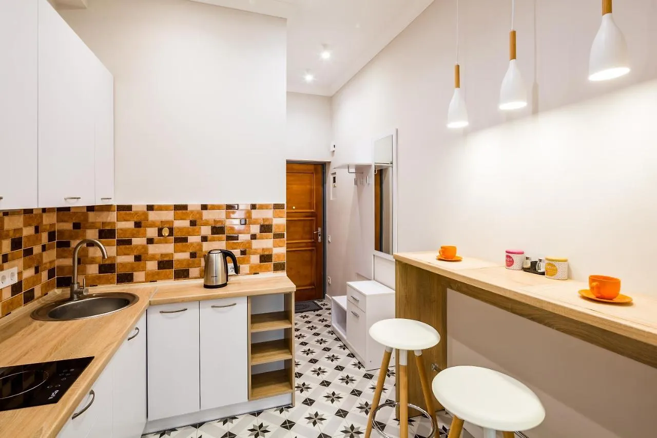 Квартира В Центрі З Дизайнерським Ремонтом Lviv Apartment